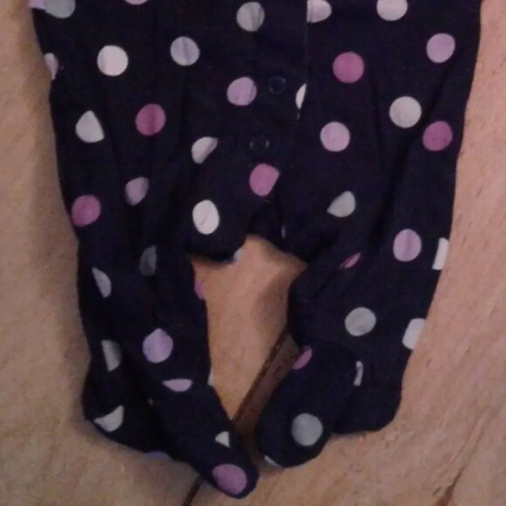 Carter's Baby Girl 3 Month Auntie Adores Me Matching Set Polka Dots & Ruffles